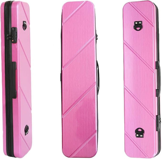 Hard PC 3X3 Pool Cue Case - Durable Shockproof Design, Holds 3 Cues,Portable with Adjustable Shoulder Strap, Ideal for Pool Enthusiasts and Professional Players