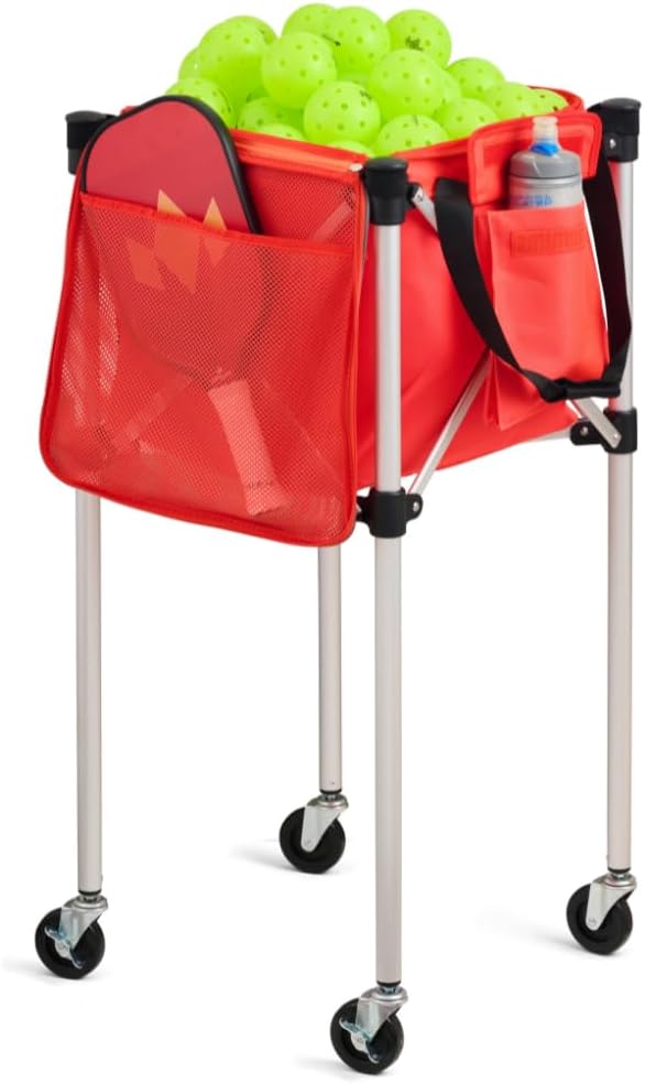 Racket Pets The Ball Tote - Replacement Bag for Tennis and Pickleball Pro Teaching Cart Hopper, Large Tote Bag For 150 Tennis Balls or 100 Pickleballs, Frame Not Included