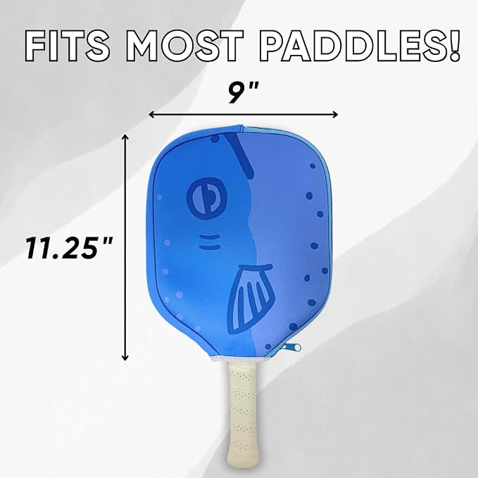 Neoprene Funny Pickleball Paddle Cover – Durable & Lightweight Protective Case with Hilarious Design, Fits Most Standard Paddles