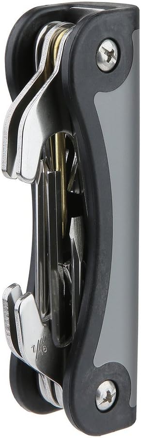 Innovative Scuba Concepts T-2 Scuba Toolpack Multi Tool for Repairing & Adjusting Scuba Diving Regulators (11 Tool Black Gray)