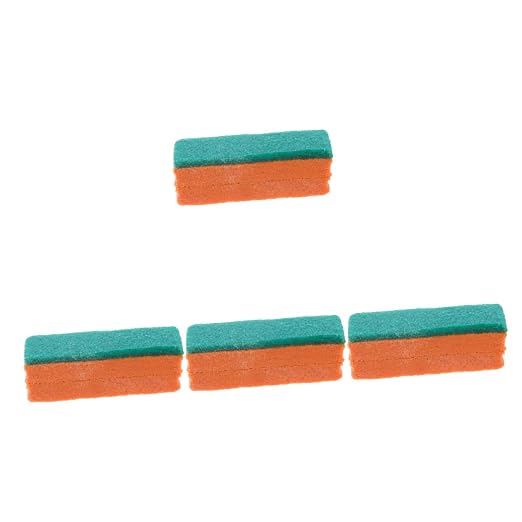 YARNOW 4pcs Professional Skateboard Grip Tape Cleaner Wear-Resistant Remover for Easy Cleaning The Go Compact Green Orange