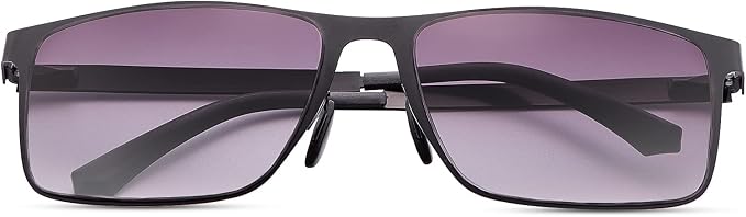 Full Reading Glasses UV Protection Spring Hinge Sunglasses Anti Blue Light Sun Readers for Men and Women Non Bifocal