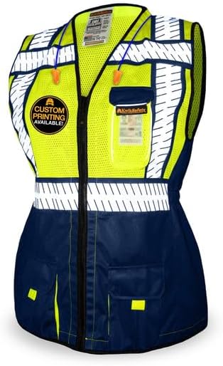 KwikSafety - Charlotte, NC - SHERIFF & SPECIALIST Class 2 & Class 3 Hi Vis ANSI OSHA Safety Vest for Women