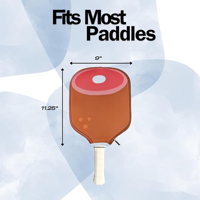 Neoprene Funny Pickleball Paddle Cover – Durable & Lightweight Protective Case with Hilarious Design, Fits Most Standard Paddles
