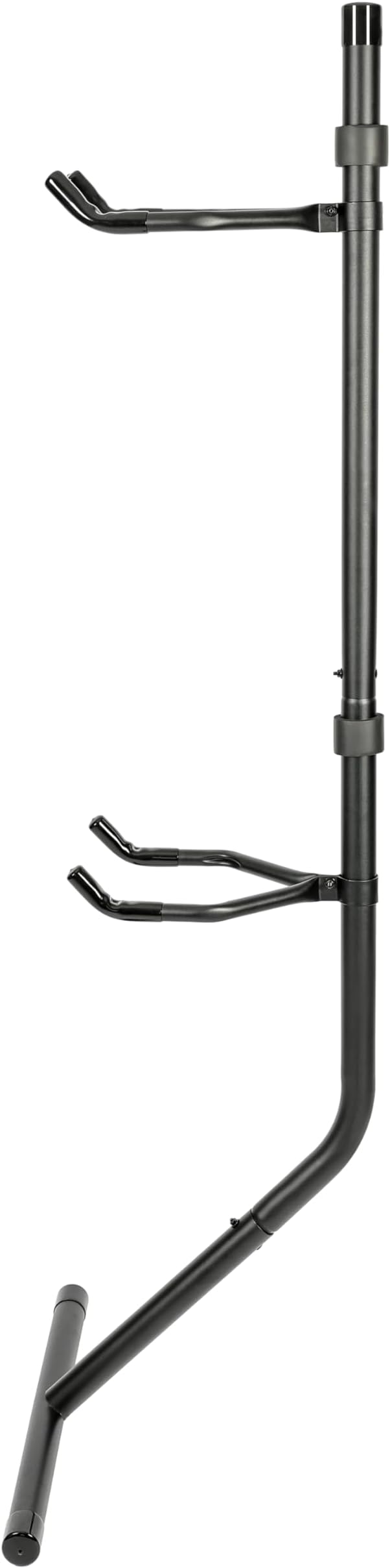 ALMULOO Double-Layer Adjustable Bike Storage Stand, Bicycle Gravity Hanger Storage Rack, Garage & Home Bicycle Bunk, Bike Floor Stand Without Drilling Powder Coated Steel