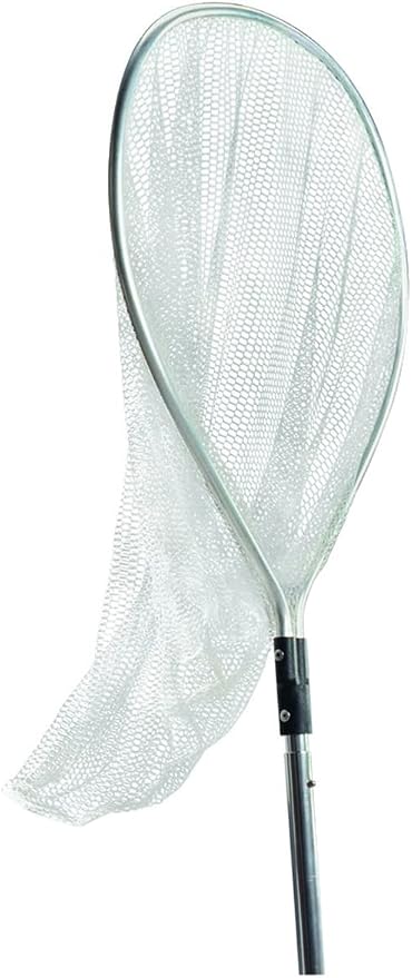 Shurhold Shrimp and Shad Dip Net Shrimp Dip Net for Bait & Minnows, Durable Mesh Hoop, Long Handle for Dock, Pier & Boat Use - 17" x 20" x 30"