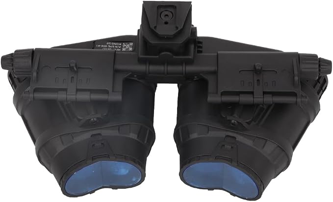 Tactical Night Vision Goggles Model GPNVG18 with Adjustable Helmet NVG Bracket Mount for Cosplay and Display, No Function (Black)