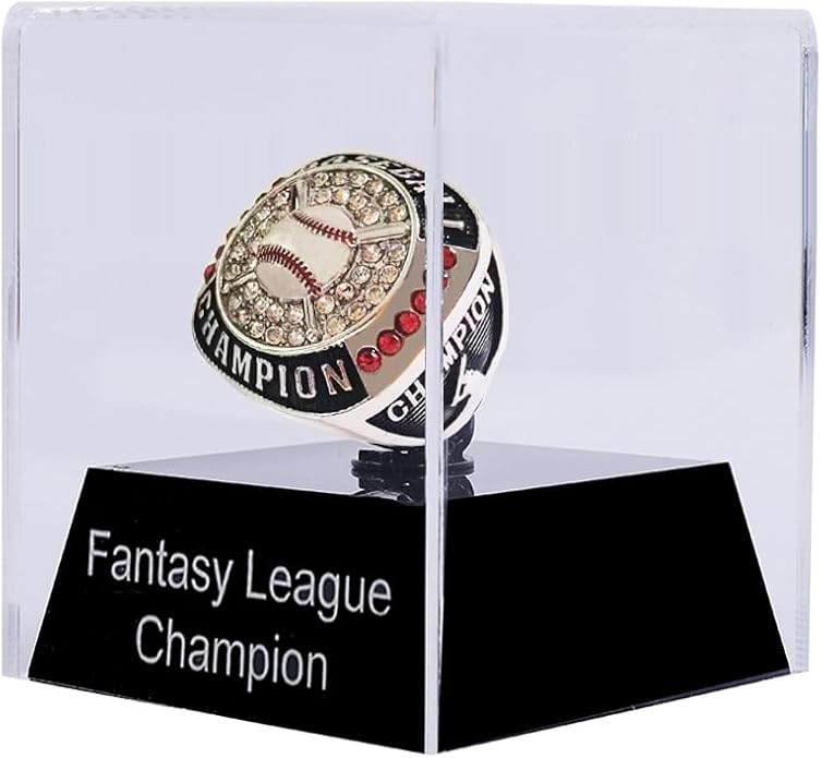 Fantasy Baseball Championship Rings League Winner Throphy Prize Champion Ring
