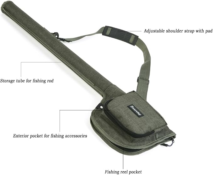 Fly Fishing Combo - Rod, Reel, Carrier, Bag & Case - Portable Fly Fishing Gear