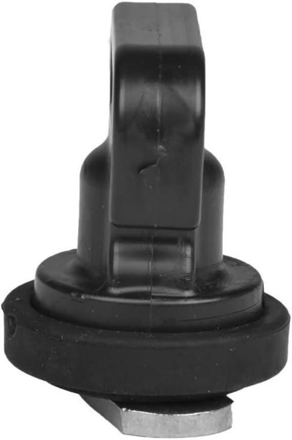 YakAttack Vertical Tie Down Kit, 2 Pack | SUP Leash Plug Adapter Mounts with J-Hooks & Tie Downs | Secure Cooler or Gear with 1–1.5” Straps (Not Included) | Made in USA