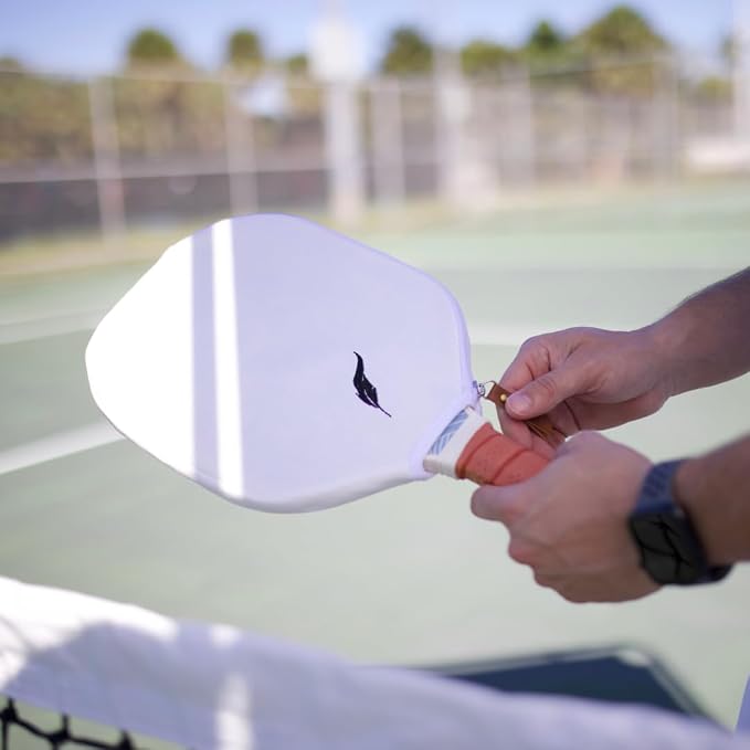 Inscribe Premium Pickleball Paddle – Single or 2 Pack Set – Fiberglass Surface, Polypropylene Honeycomb Core, Lightweight with Comfort Grip for Men & Women