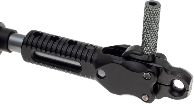 B3 Archery Alpha Double-Caliper Wrist Strap Archery Compound Bow Arrow Release Aid Trigger w/Adjustable Trigger Travel, Roller-Sear Double Stainless Steel Jaws, for Bowstring & String Loop Use