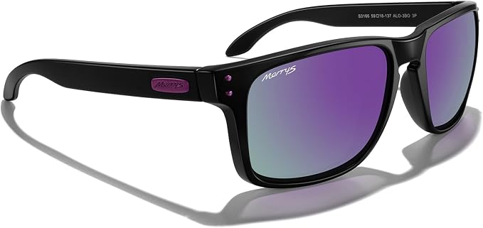 MERRY'S Polarized Square Sunglasses for Sports Driving Fishing Glasses UV400 Protection S3166