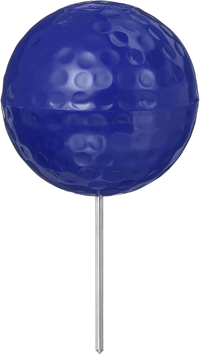 Golf Tee Markers, Plastic Position Ball Markers, Golf Ball Marker-Fitting for (Driving Range Boundary Markings/Area Markings)