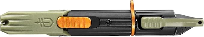 Gerber Gear LineDriver - Fishing Line Multitool with Spinning Line Vise, Tether Ring, Eyelet Clearing Spike, Hook Threader, Scissors & Split Shot Crimper - Premium Fishing Gear