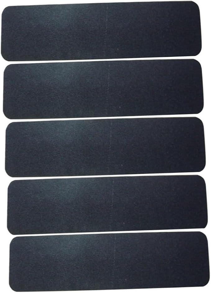 LIOOBO 5pcs Non-Slip Grip Tapes for Skateboards Adhesive Backing Easy to Apply