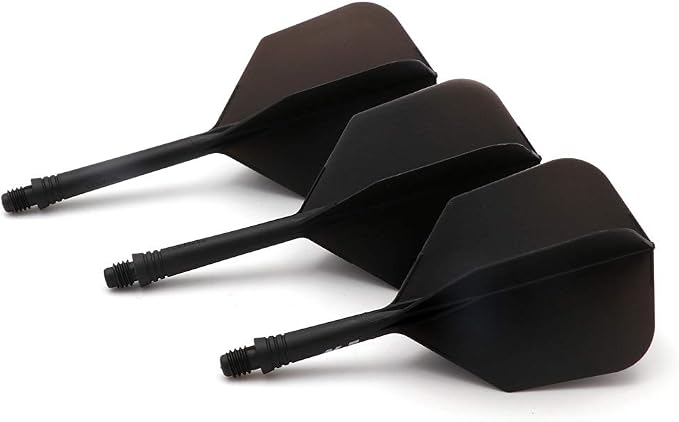 CUESOUL 3 Sets Integrated Dart Shaft and Flights,Dart Shaft Length 21mm/28mm/33mm
