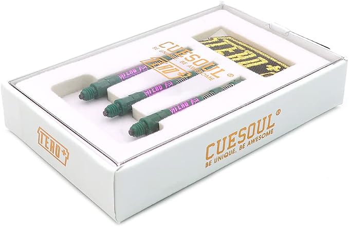 CUESOUL TERO Plus Double Direction Telescopic and Rotating Dart Flights System-AK7P Dart Shaft