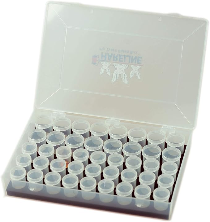 Aeiniwer Hareline Fly Tyers 43 Pop Top Stash Box
