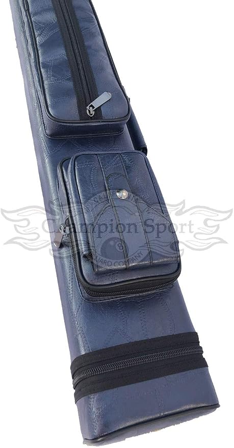 Champion Instroke Leatherette Cue Cases 4x6 Holds 4 Butts and 6 shafts Pool cue