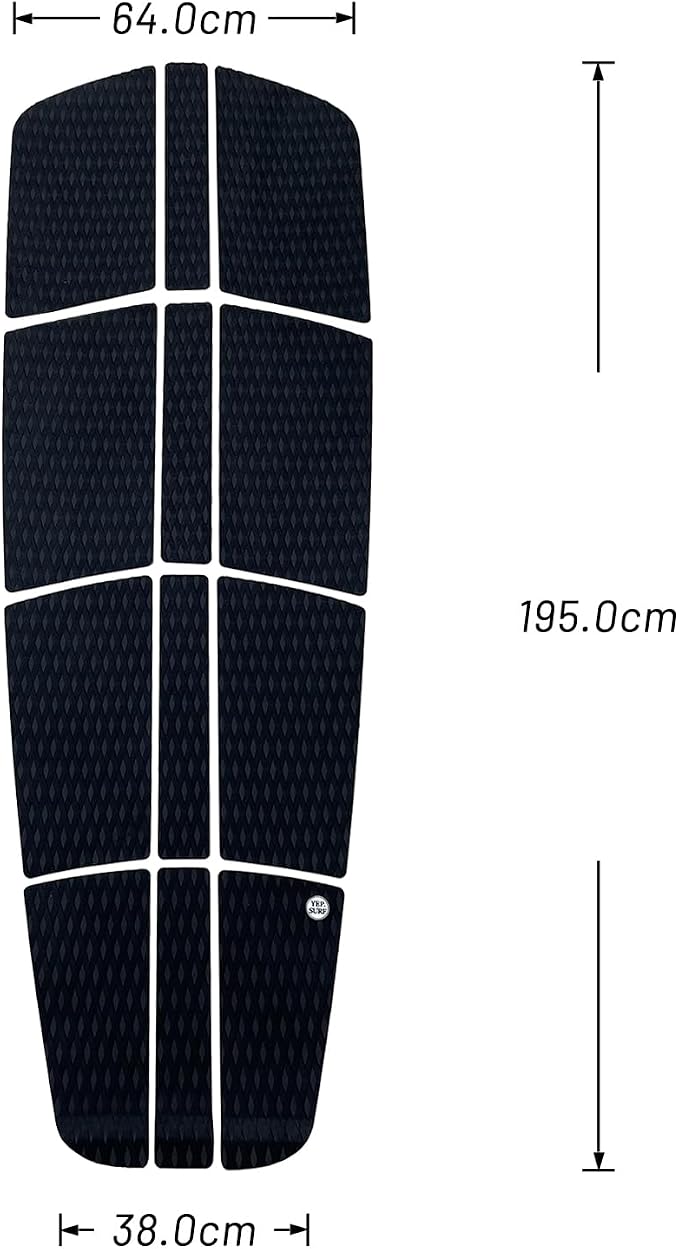 UPSURF SUP Deck Pad Surf EVA 3MM Glue Skidproof Top Stand Up Paddle Board SUP Deck Traction Pad Diamond Plate Pattern