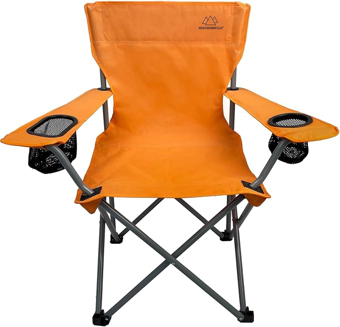Anytime Chair for Camping, Sports, and The Outdoors w/Carry Bag, Camping Chairs for Adults, Folding Chair for Outside