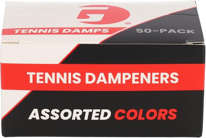 Gamma Shockbuster Button Tennis Racket Dampener, Easy-to-Install Tennis Dampener with Zorbicon Gel Technology Minimizes Vibration During Prolonged Use