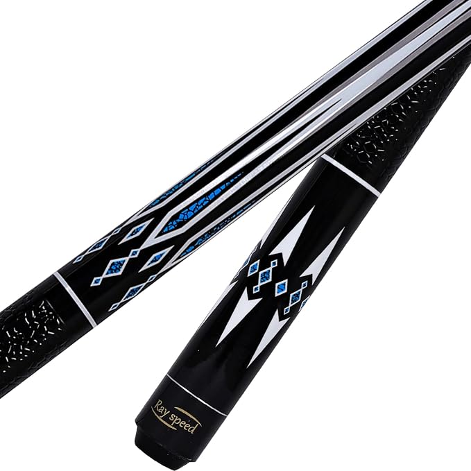 Pool Cue Stick Low Deflection Shaft Billiard Cue Stick with Hard Case 19-20 oz Professional Pool Stick