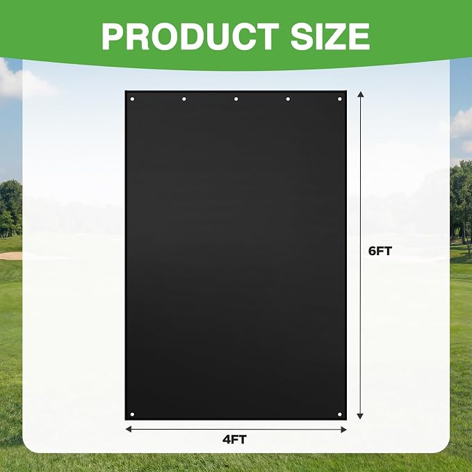 Batting Cage Backstop Heavy Duty Reinforced Baseball Batting Cage and Net Saver for Baseball Softball Hitting Pitching