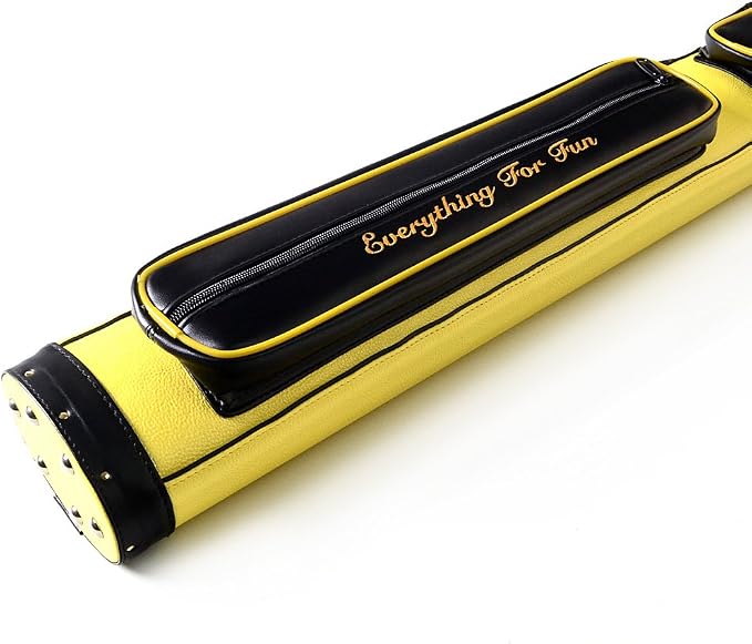 CUESOUL Soocoo Series 2x4/2x2 Hard Pool Cue Case -Holds 2 Cue Butt and 4 Cue Shafts,Four Color Available