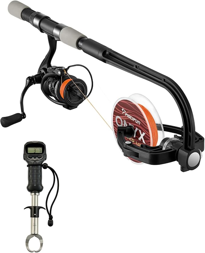 Piscifun Fishing Line Winder Spooler & Fish Gripper with Digital Fish Scale