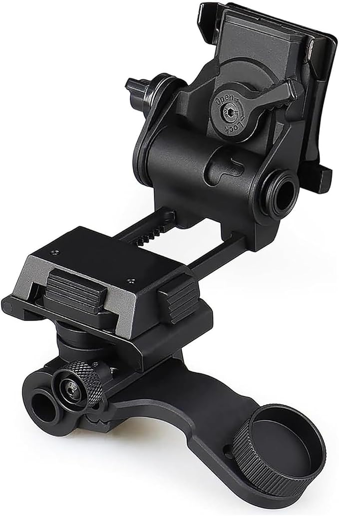 NVG Mount L4 G24 Metal Helmet Mount for PVS18/31 J ARM Dovetail Mount Helmet Adapter Compatible with PVS 14 Night Vision Monocular Accessories