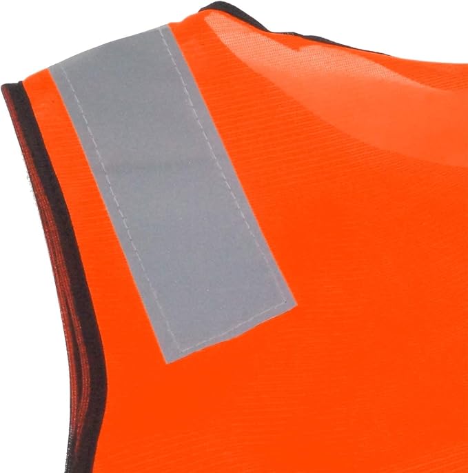 AIEOE Kids High Visibility Safety Vest Reflective Running Lightweight Traffic Walking Breathable Construction Vest