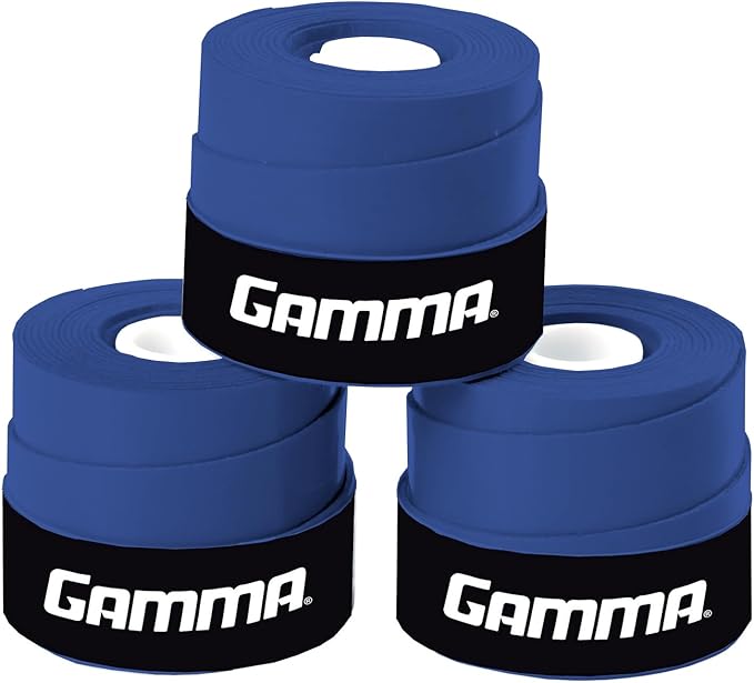Gamma Sports Supreme Overgrip for Tennis, Pickleball, Squash, Badminton, and Racquetball Racquets, Multiple Pack Sizes and Colors