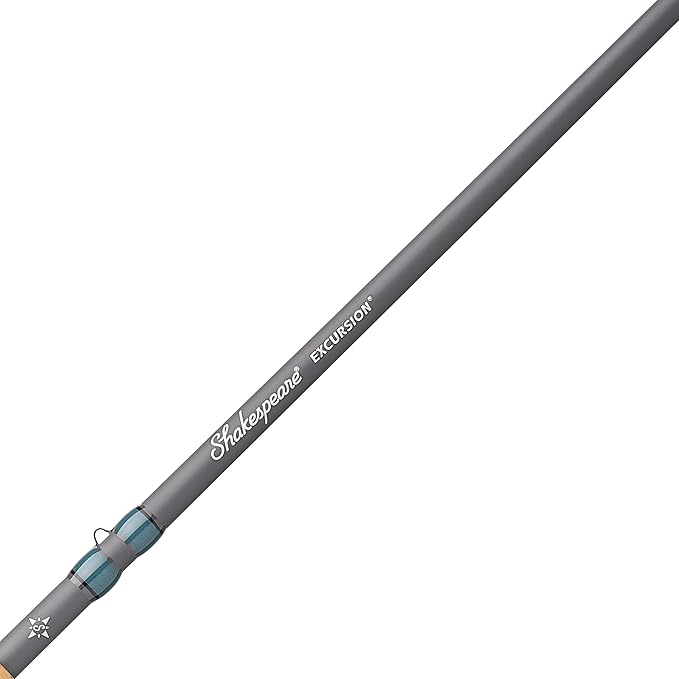 Shakespeare Excursion Travel Low Profile Baitcast Rod and Reel Combo