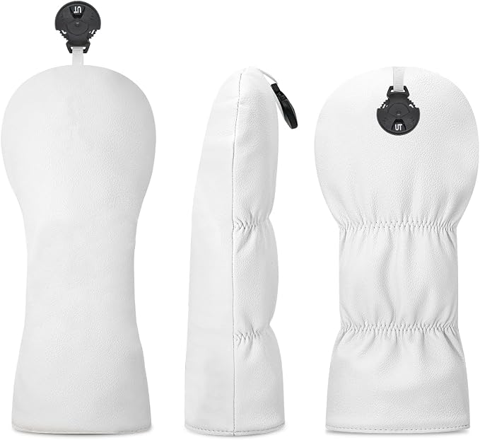 Golf Accessories Golf Club Covers for Driver, Fairway, Hybrids - Golf Driver Headcover/Golf Fairway Wood Head Cover/Hybrid Headcover for Men/Women Golfer