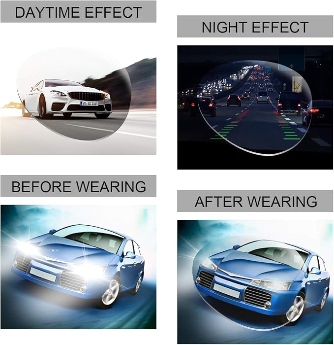 Polarized Photochromic Sunglasses for Men - UV Protection and Lightweight Sun Glasses for Driving Fishing