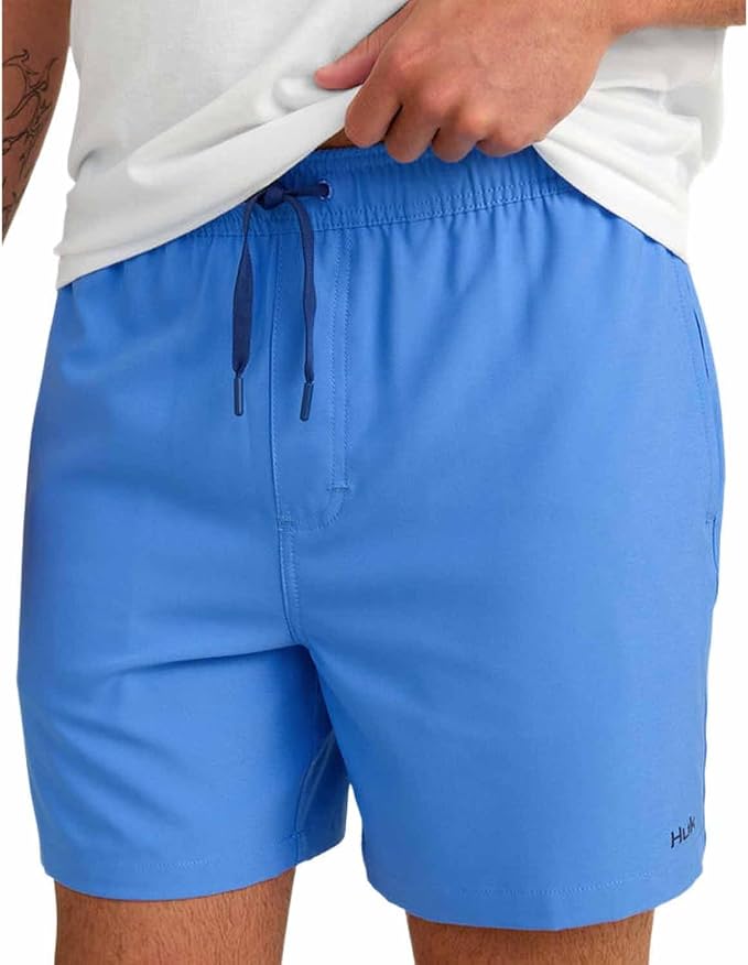 HUK Men's Pursuit Volley Short, Quick-Dry Fishing Shorts for Men