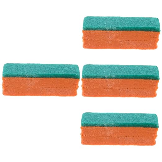 LIOOBO 4pcs Skateboard Grip Tape Cleaner Durable Rubber Tool for Optimal Grip Multifunctional Design for Skateboards Tennis Rackets Shoe Soles Reliable Cleaning Accessory