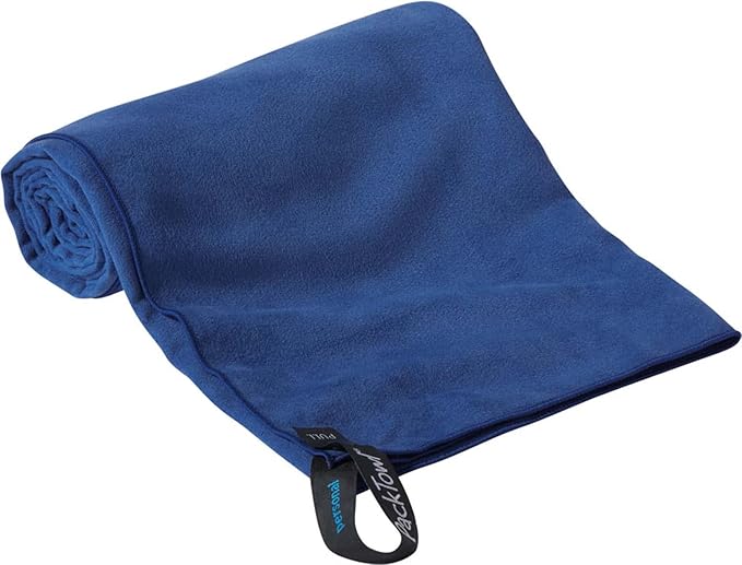 PackTowl Personal Ultralight Microfiber Camping and Travel Towel, Midnight, Body