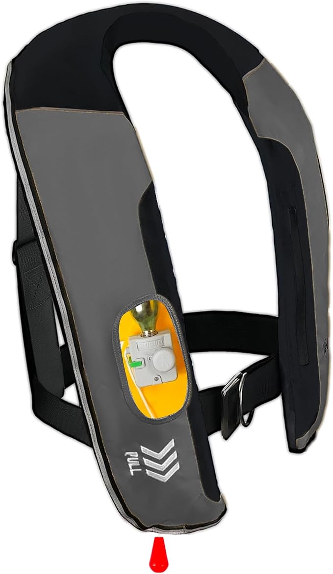 Automatic Inflatable Life Jacket,Preserver PFD for Adults,Life Vest for Adult,Supports Weight up to 330 pounds