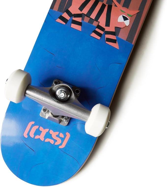 [CCS] Mini Skateboard for Kids & Youth | 7” Wide | Maple Wood | Fully Assembled with Skate Tool & Stickers | Boys & Girls