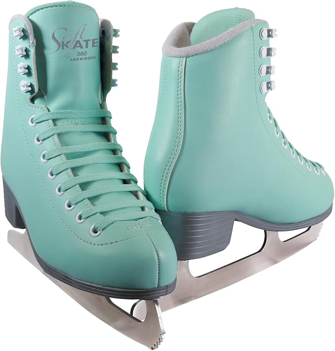Jackson Ultima SoftSkate 380 Womens Ice Skates for Women/Kids | Comfortable Figure Skates for Ice Skating & Recreational Figure Skating, Ice Skates for Kids/Toddler Ice Skates-Medium Width