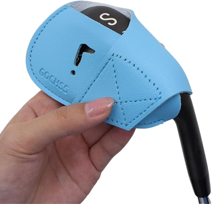 I Golf Iron Headcovers 10pcs PU Fit Both Right-Handed Clubs Golf Club Protector for Titleist Callaway Ping Taylormade Fit More Brands Golf Iron.
