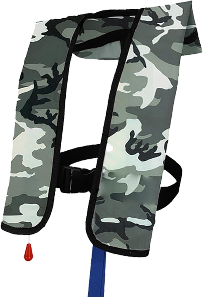 Automatic Inflatable Life Jacket|Life Vest for Adults|PFD Low Profile|Supports up to 330 lbs