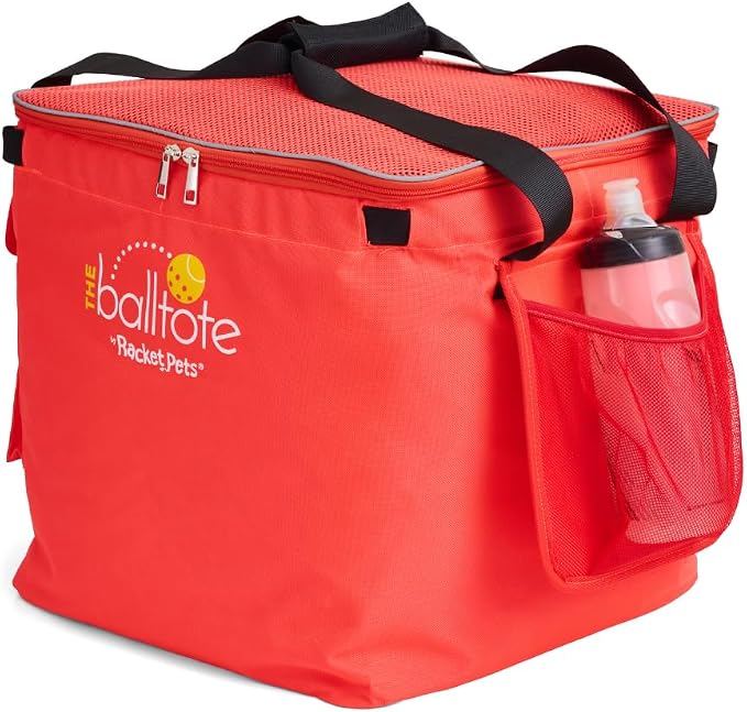 Racket Pets The Ball Tote - Replacement Bag for Tennis and Pickleball Pro Teaching Cart Hopper, Large Tote Bag For 150 Tennis Balls or 100 Pickleballs, Frame Not Included