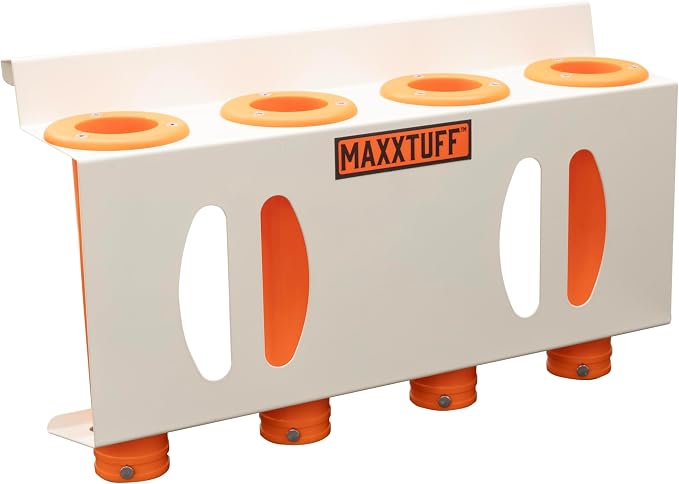 MAXXTUFF Heavy-Duty Truck Toolbox/Wall SpeedRaxx Rod Holder, MTM112