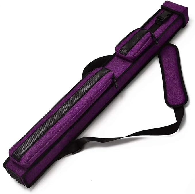 Champion 2X2,2X3,3X4 Nylon/Leatherette Billiard Pool Cue Stick Hard Case
