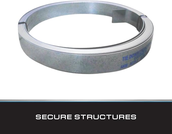 Tie Down Engineering Galvanized Strap 1 - 1/4 X 35ft.