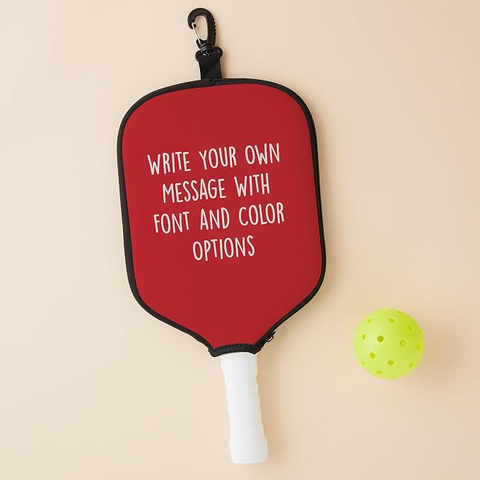 Personalization Universe Personalized Pickleball Paddle Covers